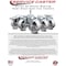 Service Caster 3'' Semi Steel Swivel 1'' Expanding Stem Caster Set 2 Total Lock Brakes, 4PK SCC-EXTTL20S314-SSS-2-S-2-1 - alternate 3